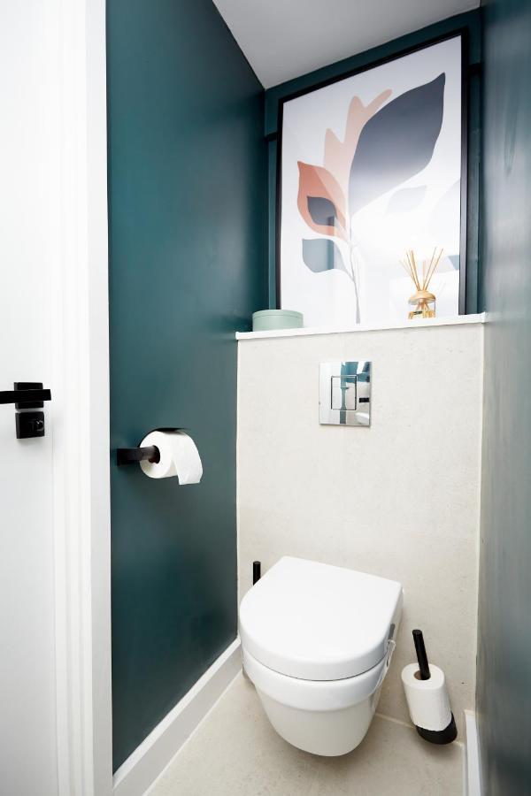 Luxury New Built Split-Level Flat With Rooftop Gardens Access Manchester Zewnętrze zdjęcie